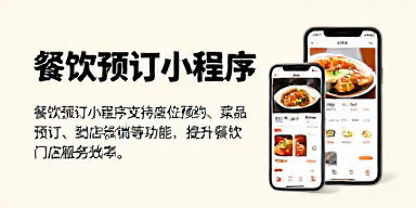 餐饮预订小程序